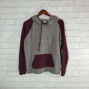 Zine Clothing gray hooded sweatshirt